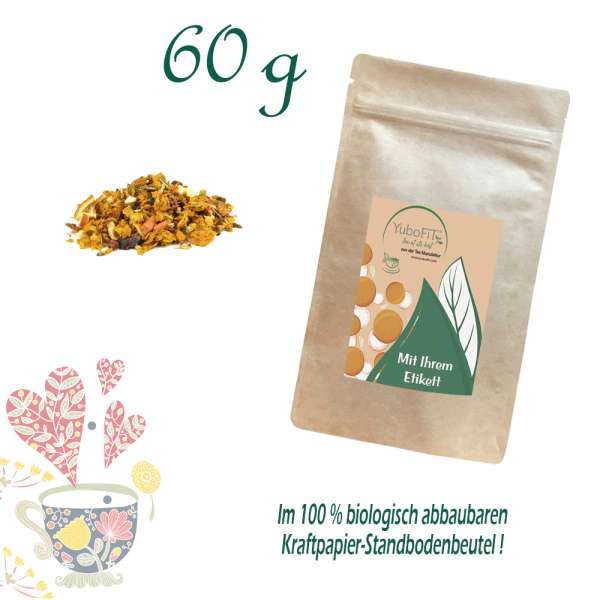 YuboFiT® Früchtetee Sanddorn-Limette