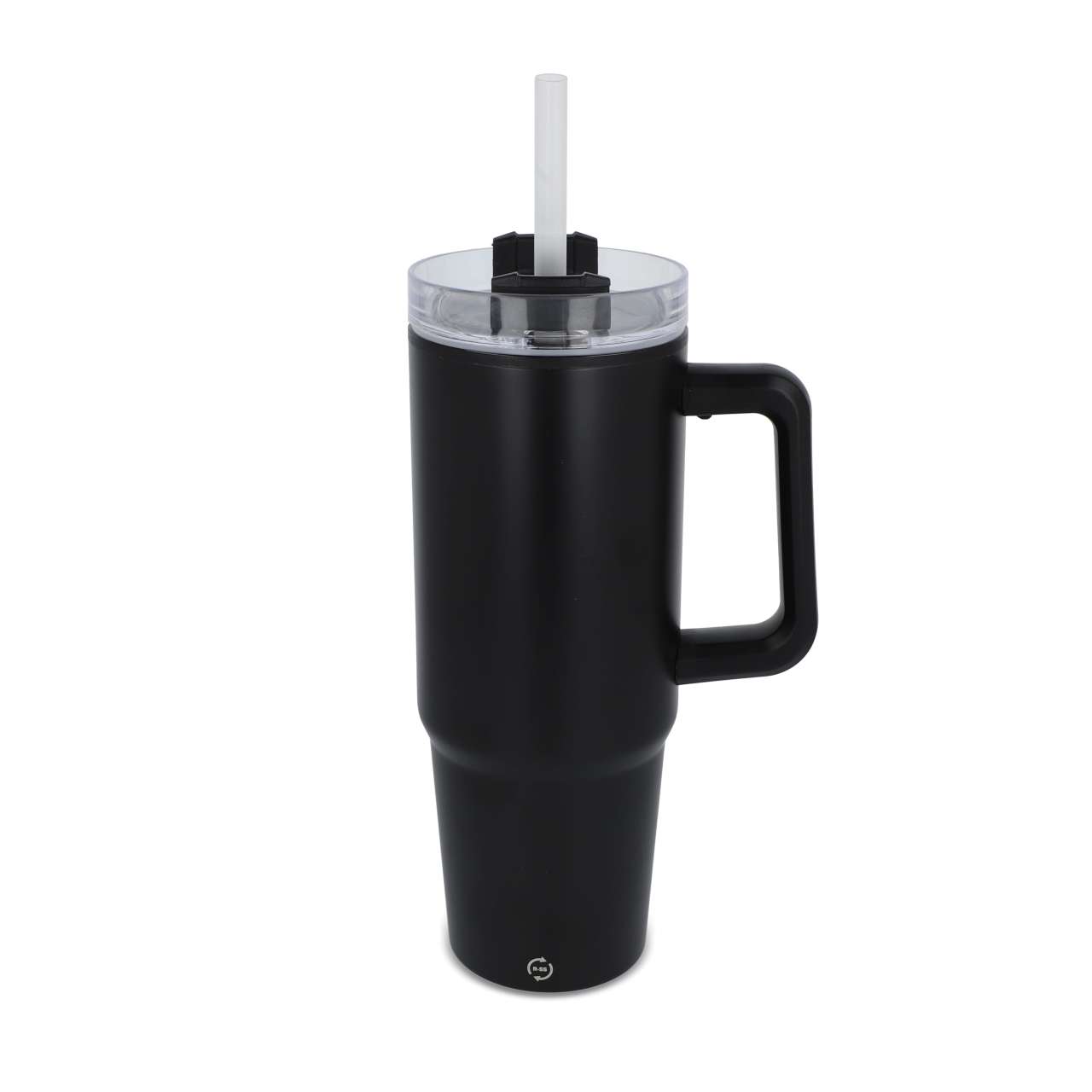 Miami Becher mit Henkel und Strohhalm 800ml