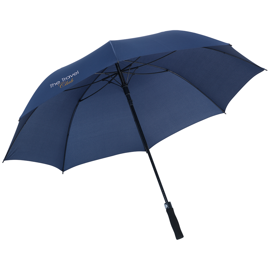 Regenschirm automatic XL mit Stiel aus Glasfaser und mit weichem Griff, Polyester 190 T