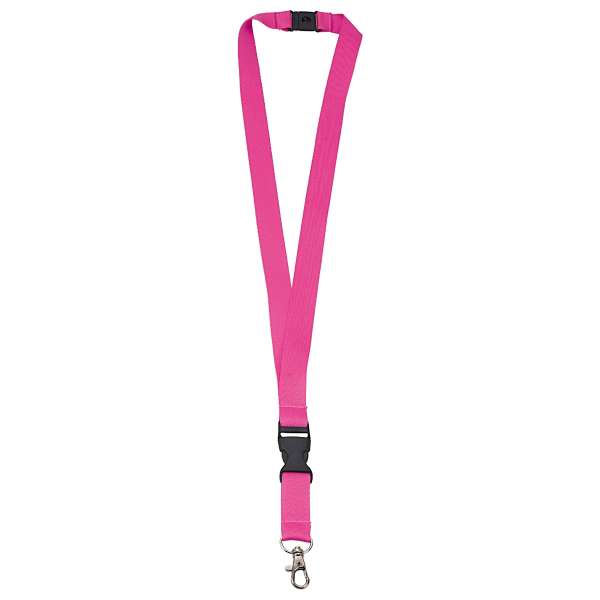 Polyester-Lanyard 20mm mit Schnalle und Haken