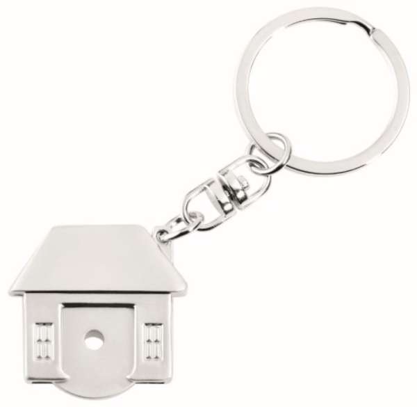 Metmaxx® EK-Chiphalter "House" silber