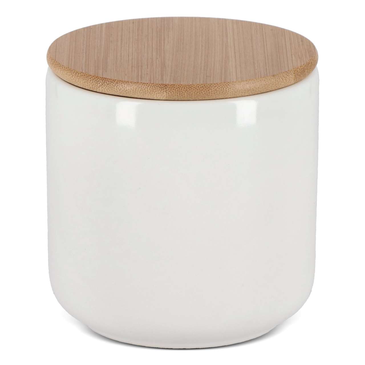 Vorratsdose aus Keramik & Bambus 550 ml