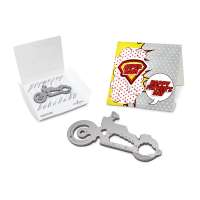 Key Tool Motorbike, Silber