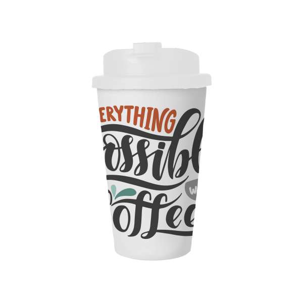 Coffee Mug Premium Deluxe 350 ml Kaffeebecher