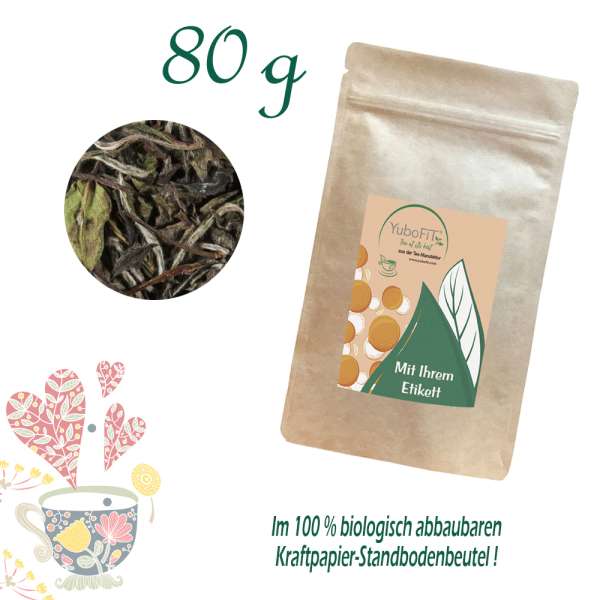 YuboFiT® Bio China White Wings Tee