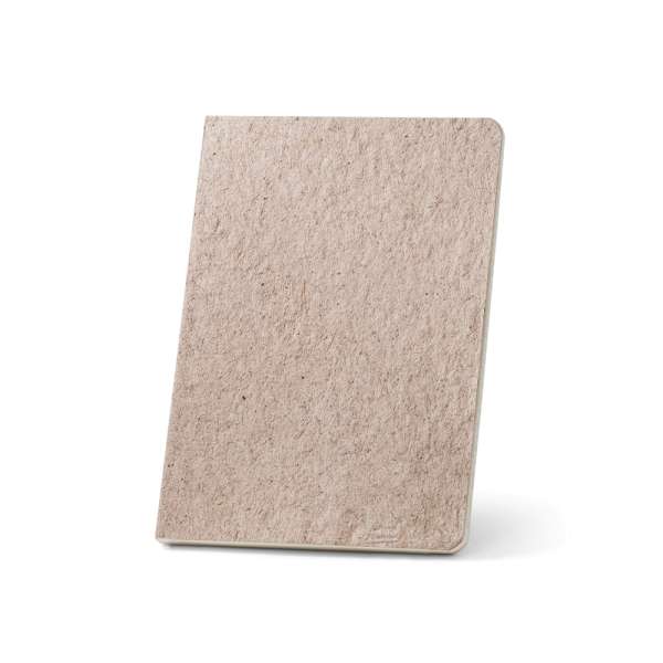 TEAPAD SEMI-RIGID Notizbuch A5 mit semi-flexiblem Cover aus Teeblattverwertung (65%)
