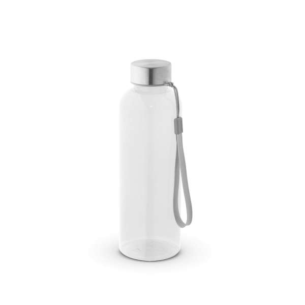 ENDERS M Trinkflasche (600ml) aus recyceltem PET (100% rPET) mit glänzender transluzenter Oberfläche