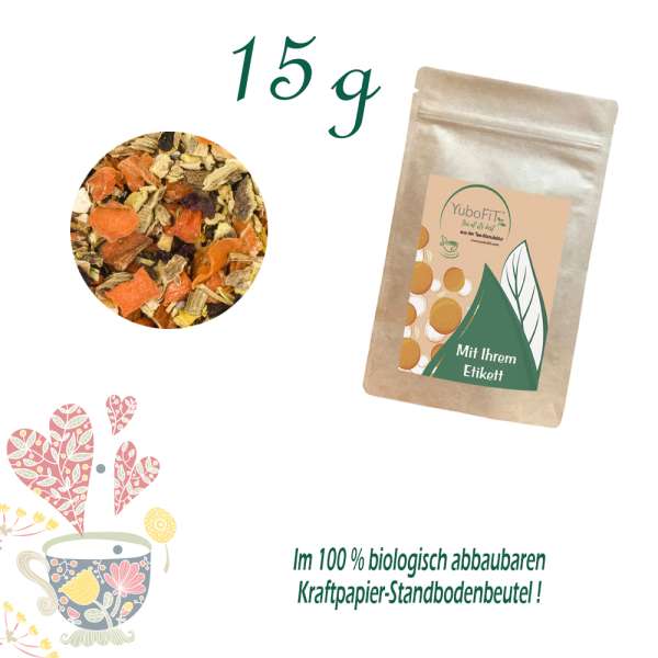 YuboFiT® Bio Drei-Ingwer-Karotte Tee