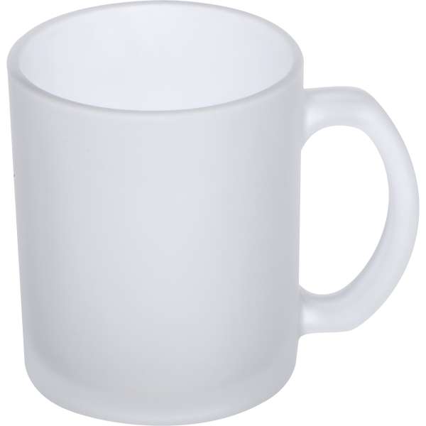 Sublimationstasse aus gefrostetem Glas LEA