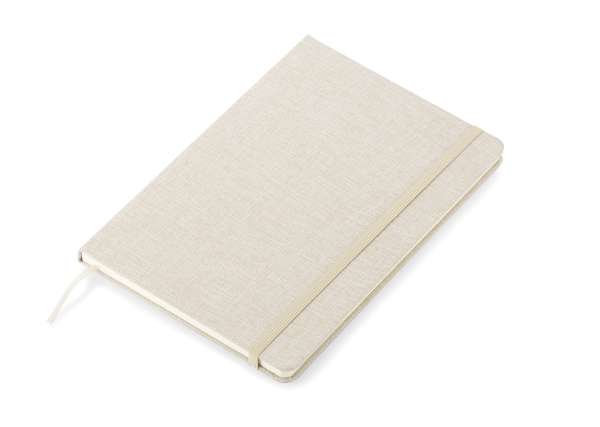 Notizbuch aus recycelter Baumwolle BIVELLO A5
