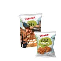 1 Beutel Filinchen Erbsen Snack, Paprika
