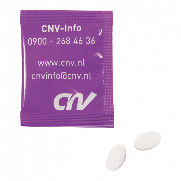 Mini Beutel mit 2 ovalen Mints