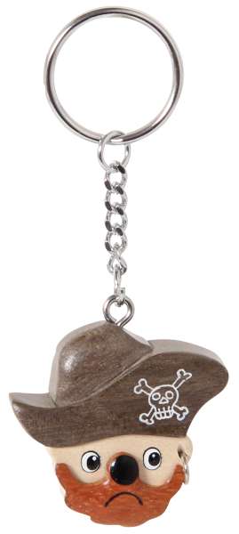 Schlüsselanhänger Piraten, sortiert