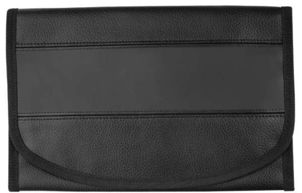 CreativDesign® Wagenpapiertasche "LookPlus" schwarz / schwarz
