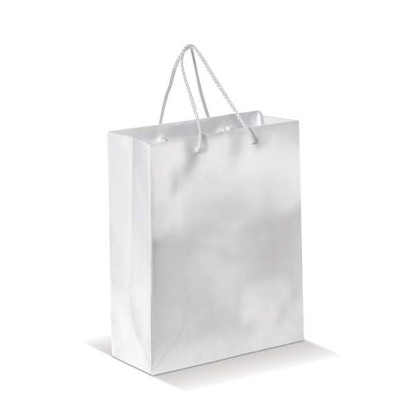 Laminierte Papiertasche, mittel