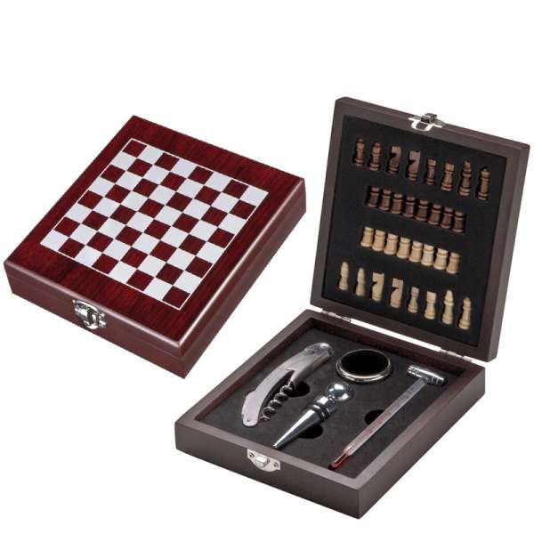 Schach Weinset San Gimignano