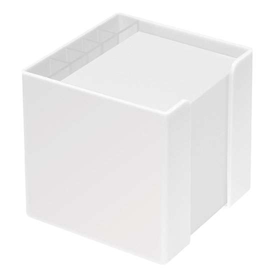 Zettelbox mit Köcher 