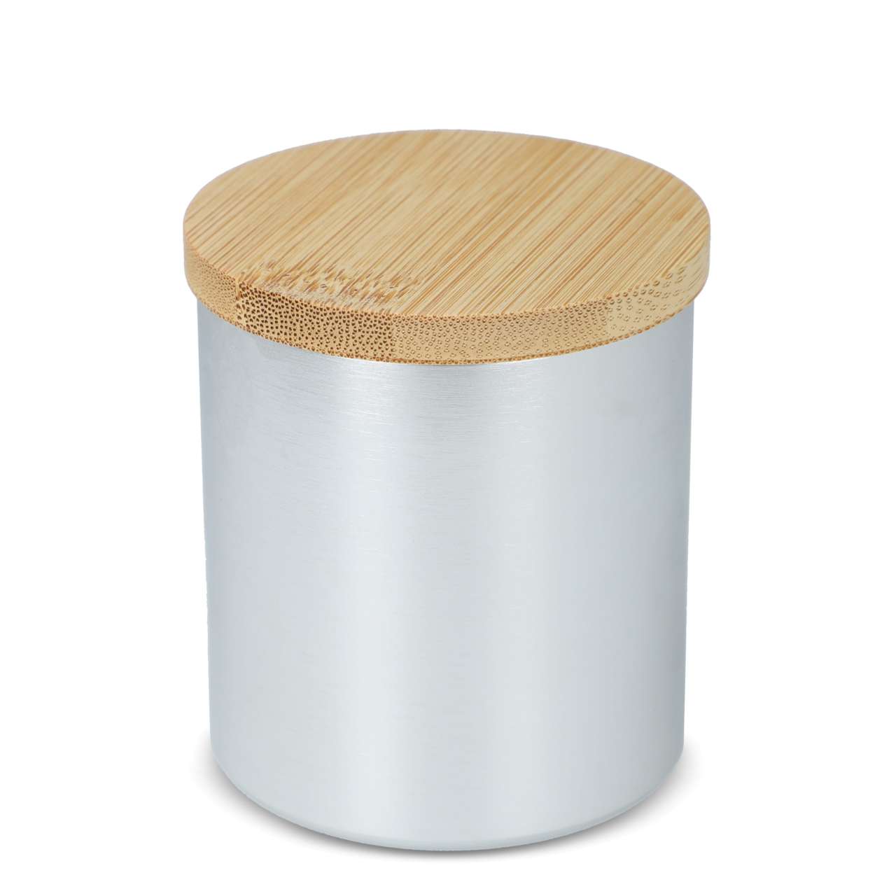 Scented candle recycled alu jar