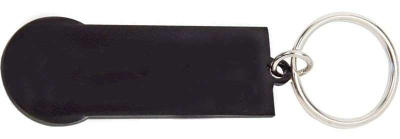 Einkaufswagen-Chip/Schlüsselanhänger Aluminium