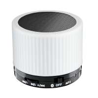 Lautsprecher schwarz, Gitter schwarz, Hülle weiß