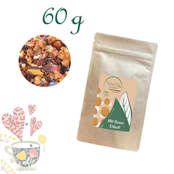 YuboFiT® Früchtetee MAGIC OF ROSES