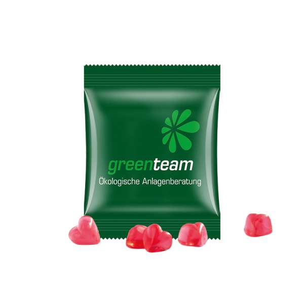 Minitüte 10g, Fruchtgummi Standardformen