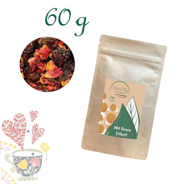 YuboFiT® Früchtetee DIPDOC Waldbeere