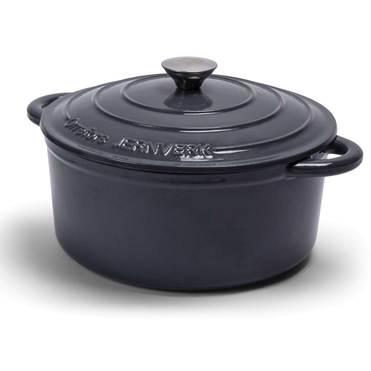 Orrefors Jernverk Große emaillierte Kasserolle 5L