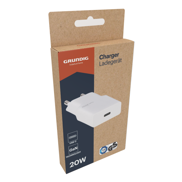 GRUNDIG USB-C Charger GaN 20W