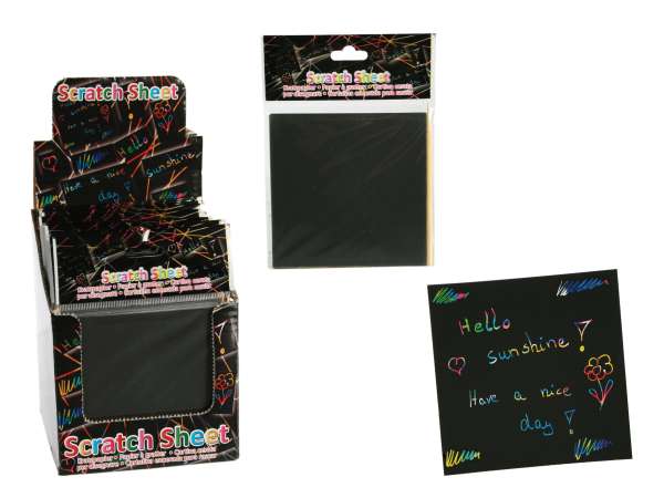 Kratzpapier Colourful