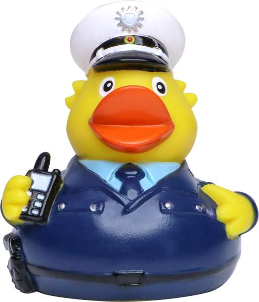 Quietsche-Ente Polizist