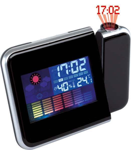 Projektionsuhr COLOUR PRO