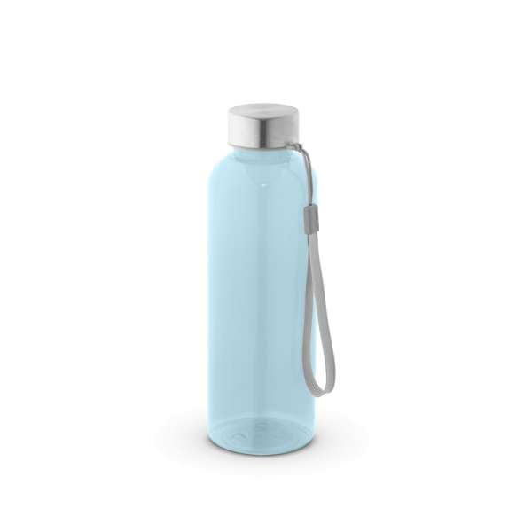 ENDERS M Trinkflasche (600ml) aus recyceltem PET (100% rPET) mit glänzender transluzenter Oberfläche