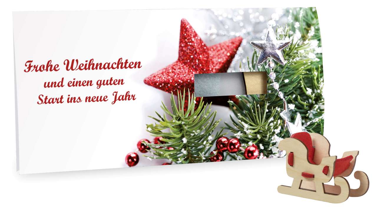 Steckfiguren-Karte Filz