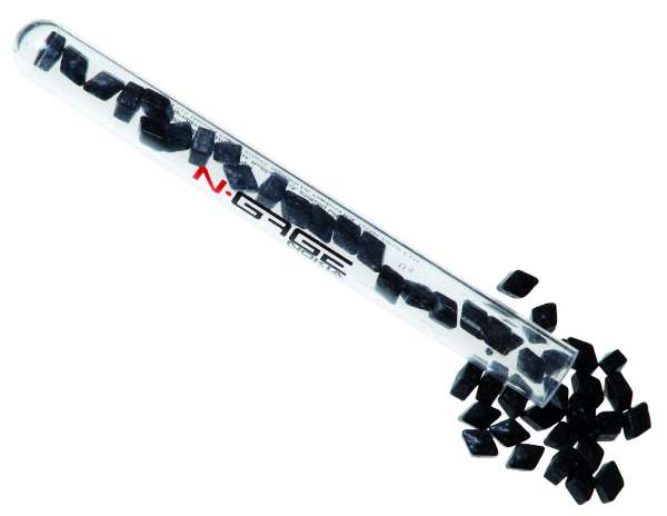 Salmiak-Splitter im Reagenzglas