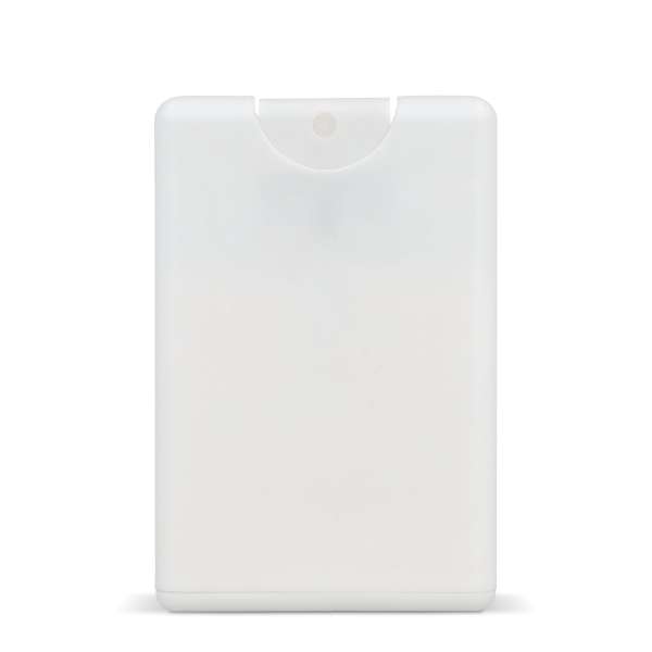 Kreditkarten-Sonnenschutzspray SPF30 aus recyceltem Material