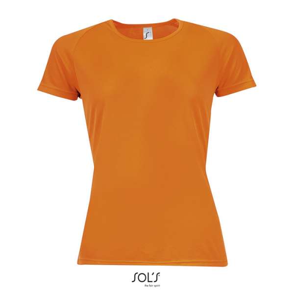 SPORTY DAMENT-SHIRT 140g SPORTY WOMEN