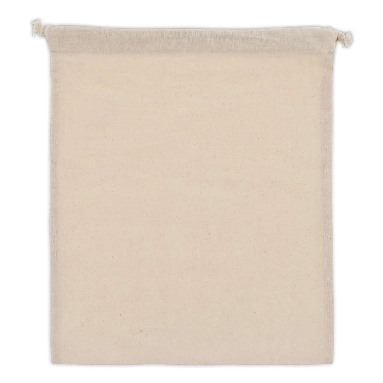 Zuziehbeutel OEKO-TEX® Baumwolle 140g/m² 25x30cm