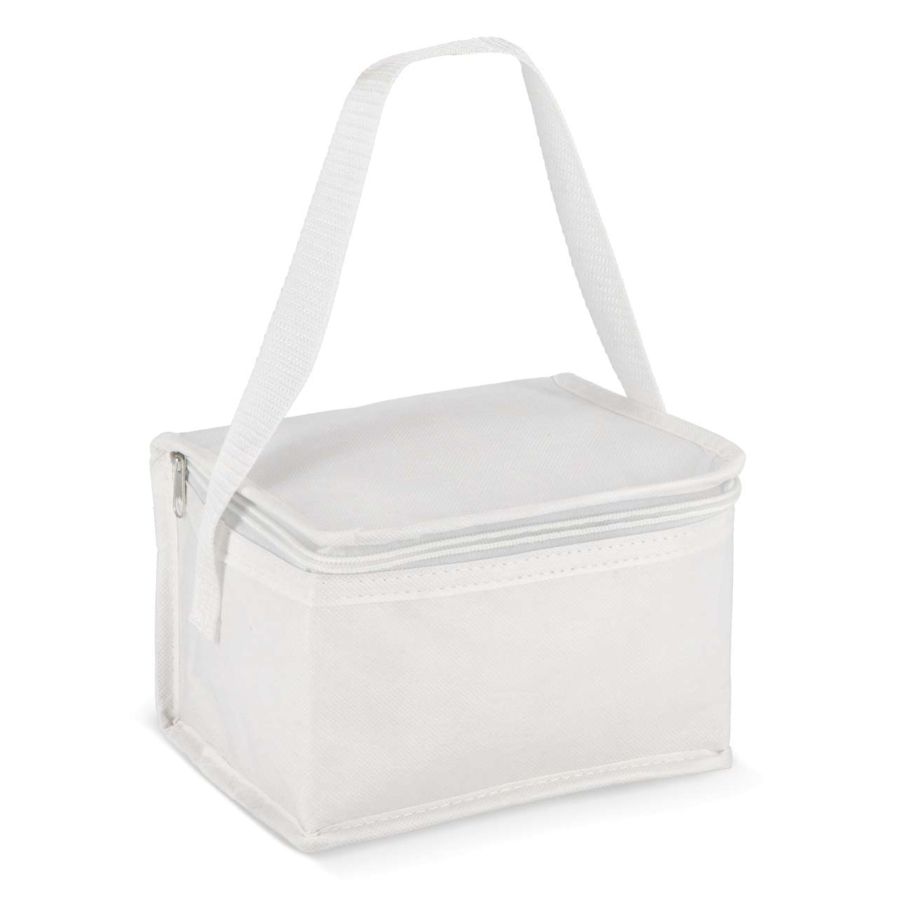 R-PET 6 Dosen-Kühltasche Non Woven 20 x 13 x 12,5cm 75g / m²