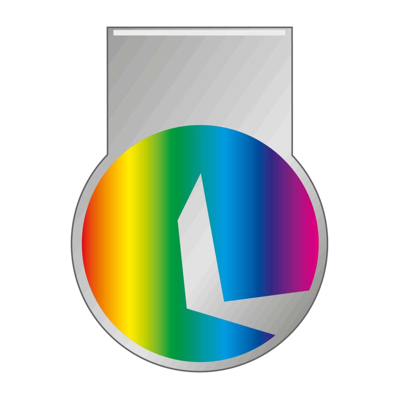 ROMINOX® Mehrweg-Büroklammer Shape Clip Variante, idealer Mailingartikel für Dokumente, bis zu 18 Se