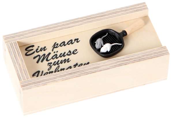 Geldkiste Ein paar Mäuse zum Verbraten
