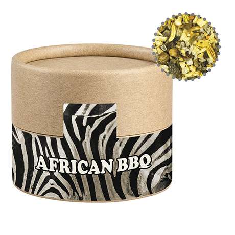 Gewürzmischung African BBQ, ca. 40g, Kraftpapierdose Mini