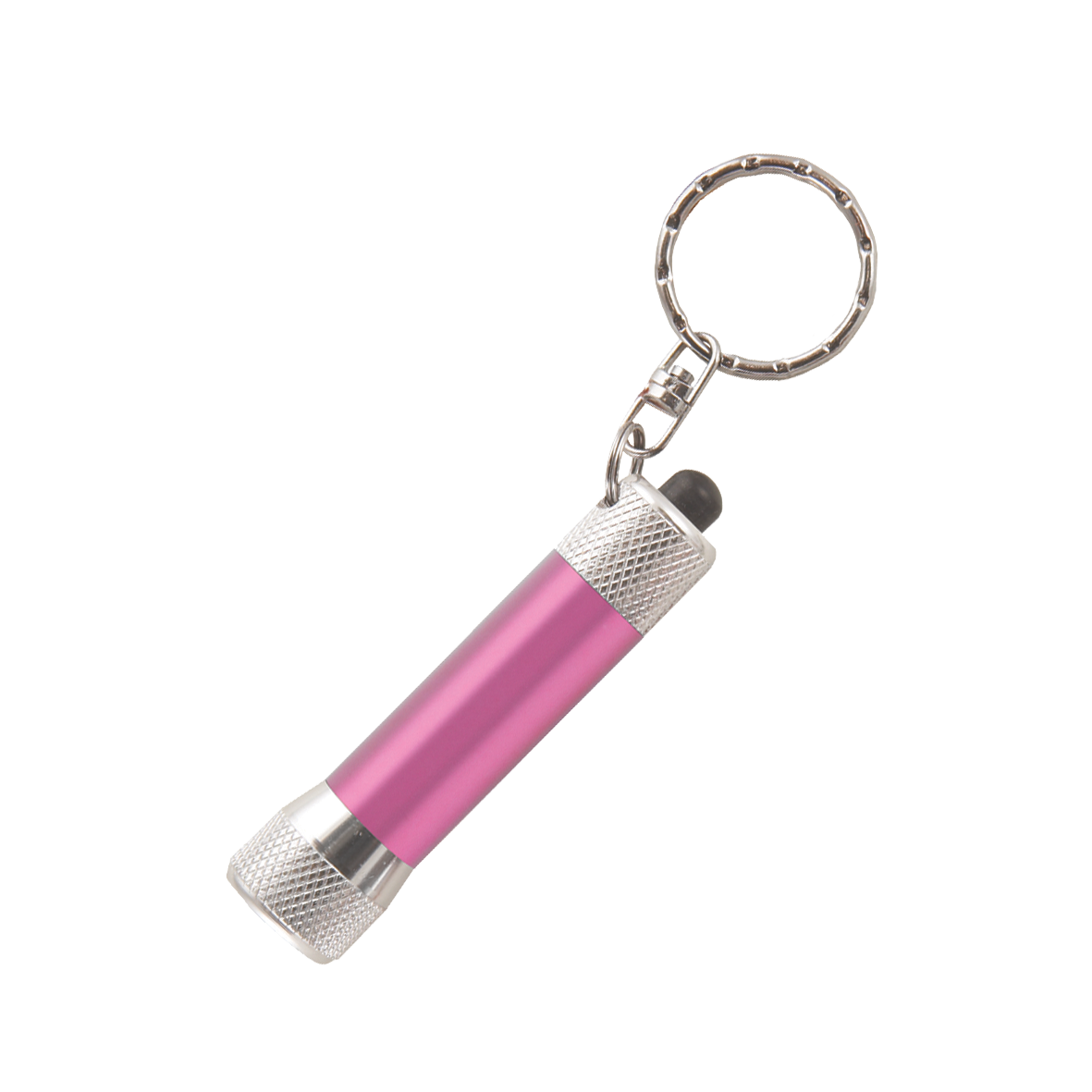 LED-Taschenlampe / Schlüsselanhänger mit Batterien inkl. Lasergravur