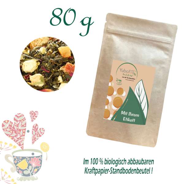 YuboFiT® Sencha Tee TROPIC GARDEN