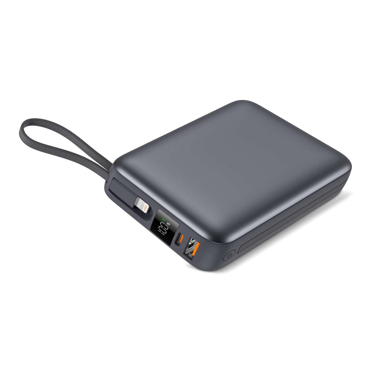 Nova Powerbank 22,5 W Power Delivery mit integrierten Kabeln 20000 mAh