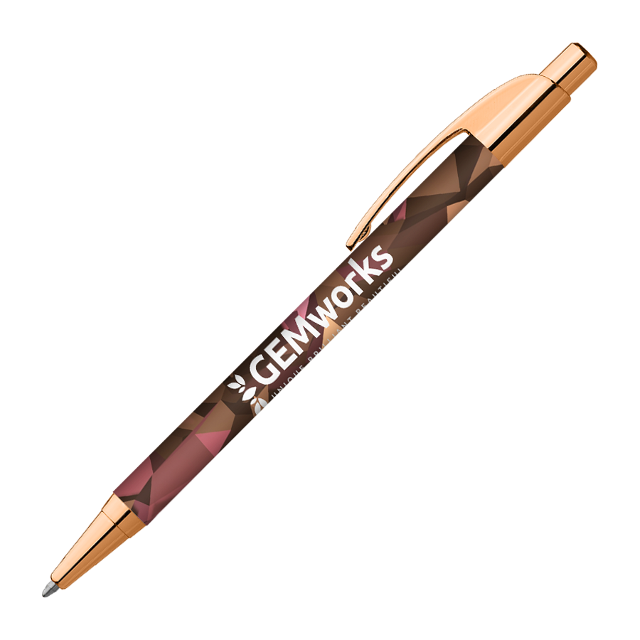 DIA Kugelschreiber Metallic Executive mit 4c-Druck all over