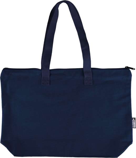 Tragetasche aus recyceltem Polycotton (330 g / m2) Malina