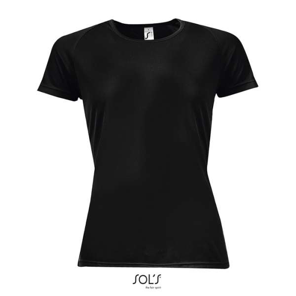 SPORTY DAMENT-SHIRT 140g SPORTY WOMEN