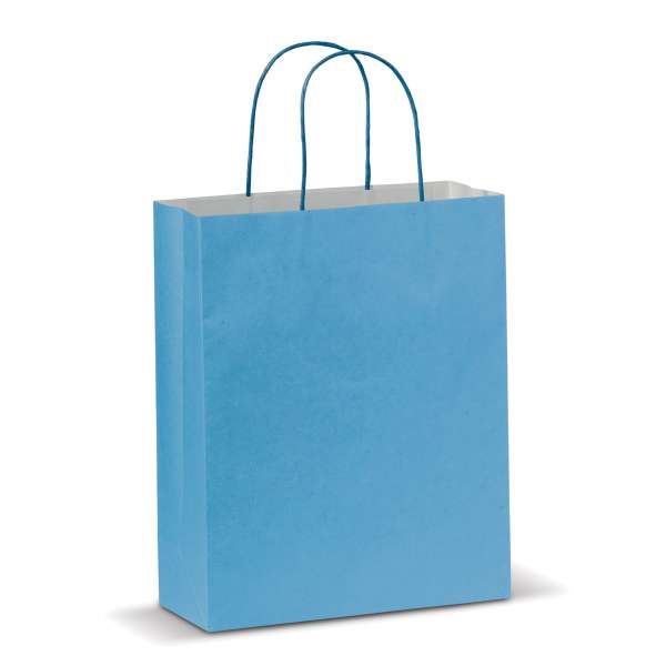 Mittlere Papiertasche im Eco Look 120g / m²
