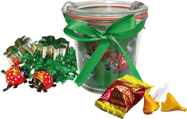 Glücksglas - Viel Glück im Neuen Jahr